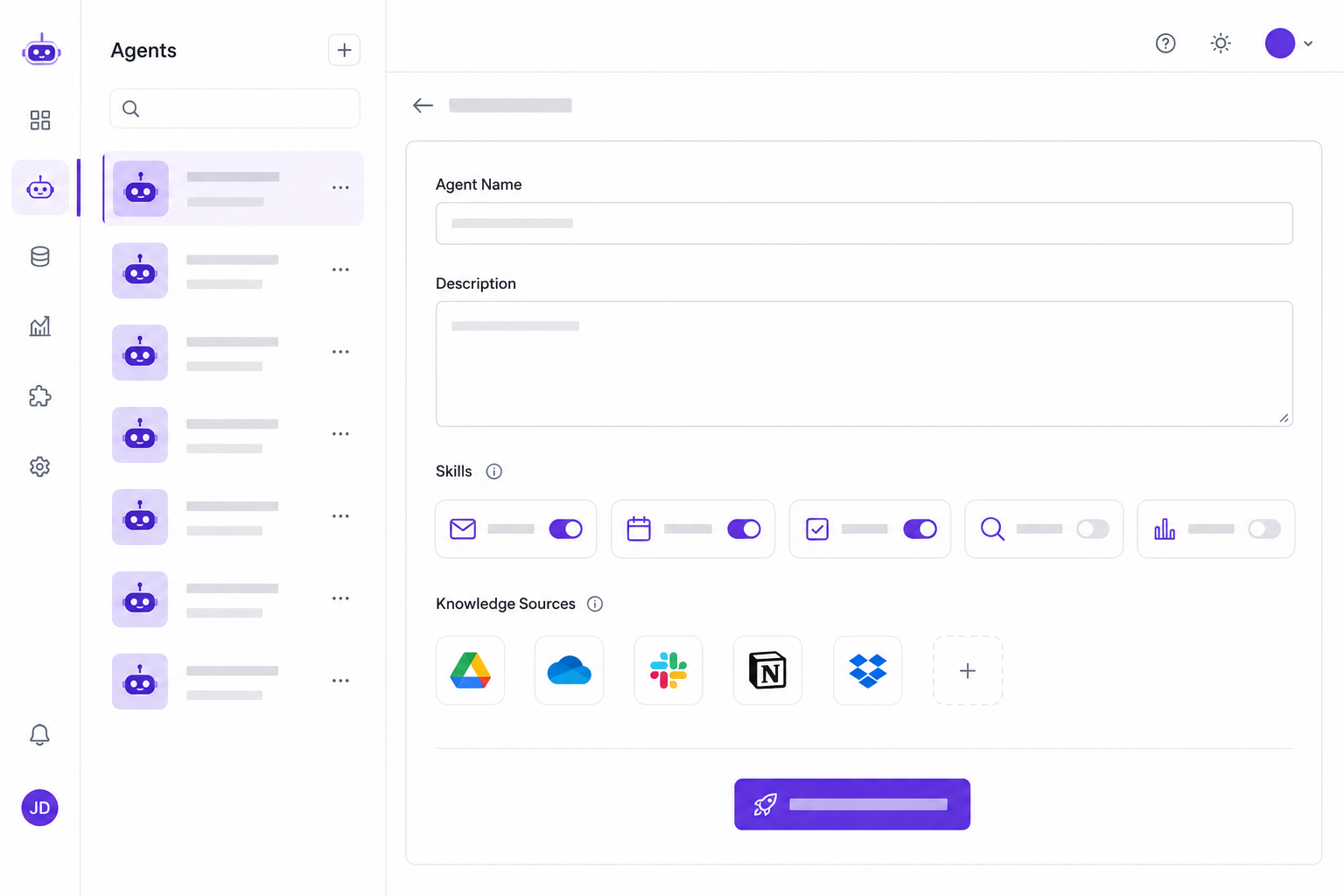 No-Code Agent Builder